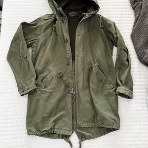 J Crew Drop-Tail Jacket